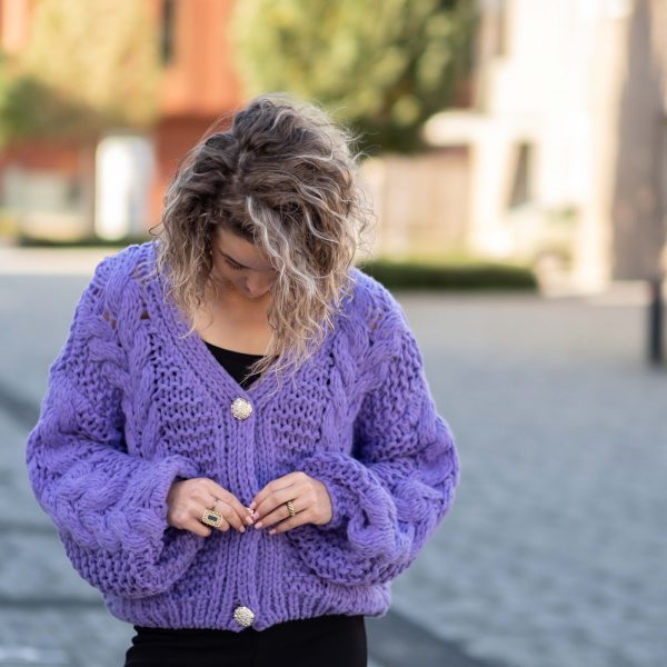 Vest Loes - Lila - Afbeelding 3